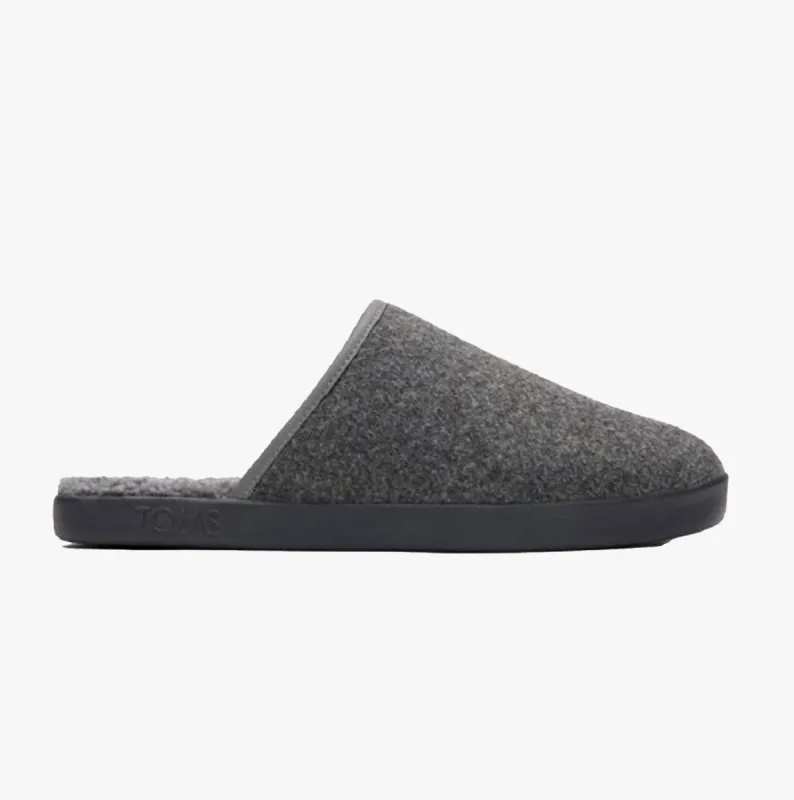 HARBOR REPREVE Mens Slippers Grey sold by House of Slippers