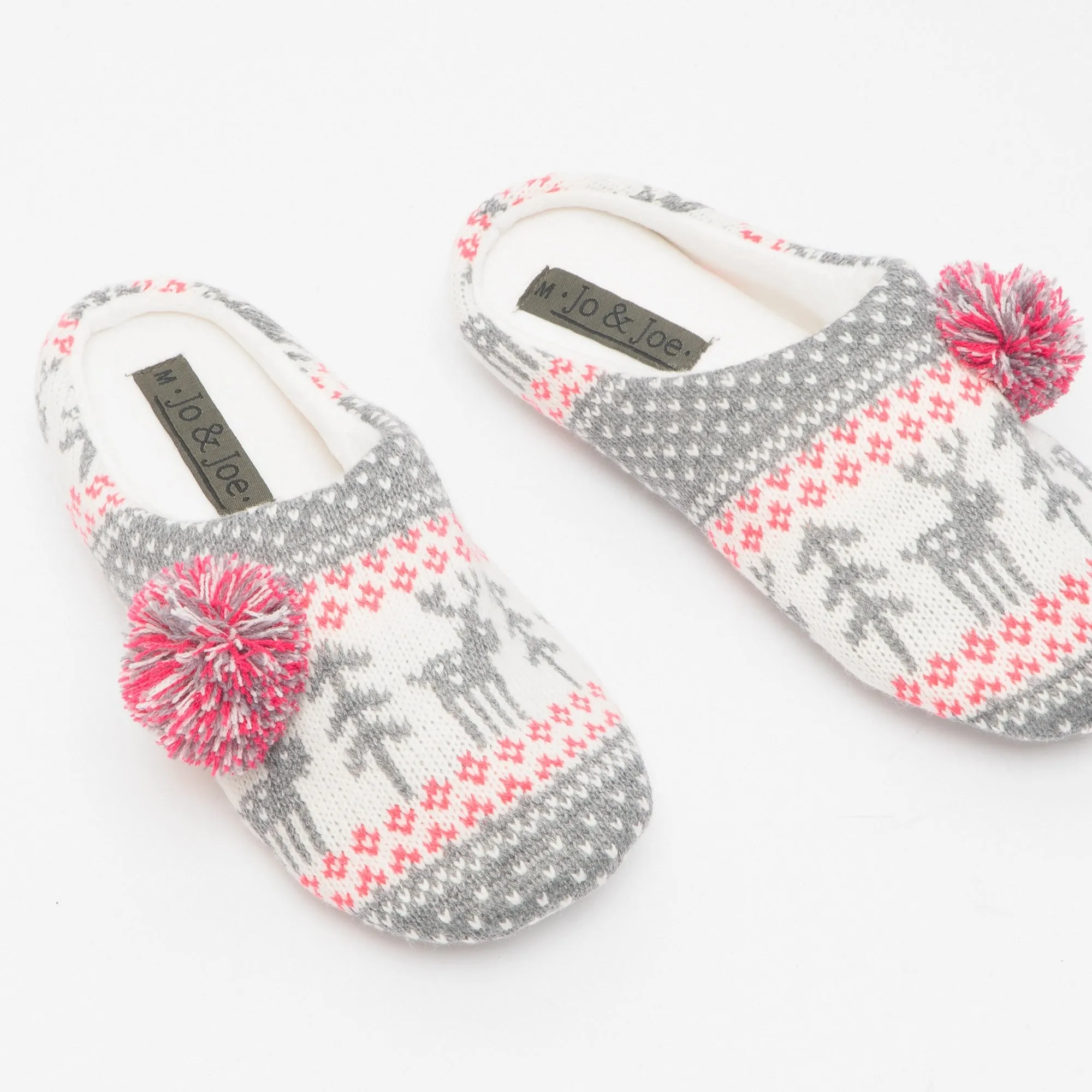 CUPID Ladies Mule Slippers Grey/Multi sold by House of Slippers product image thumbnail 2