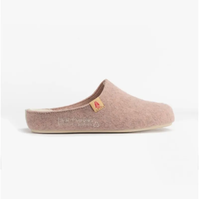 Hush Puppies THE GOOD SLIPPER Womens Slippers Pink sold by House of Slippers