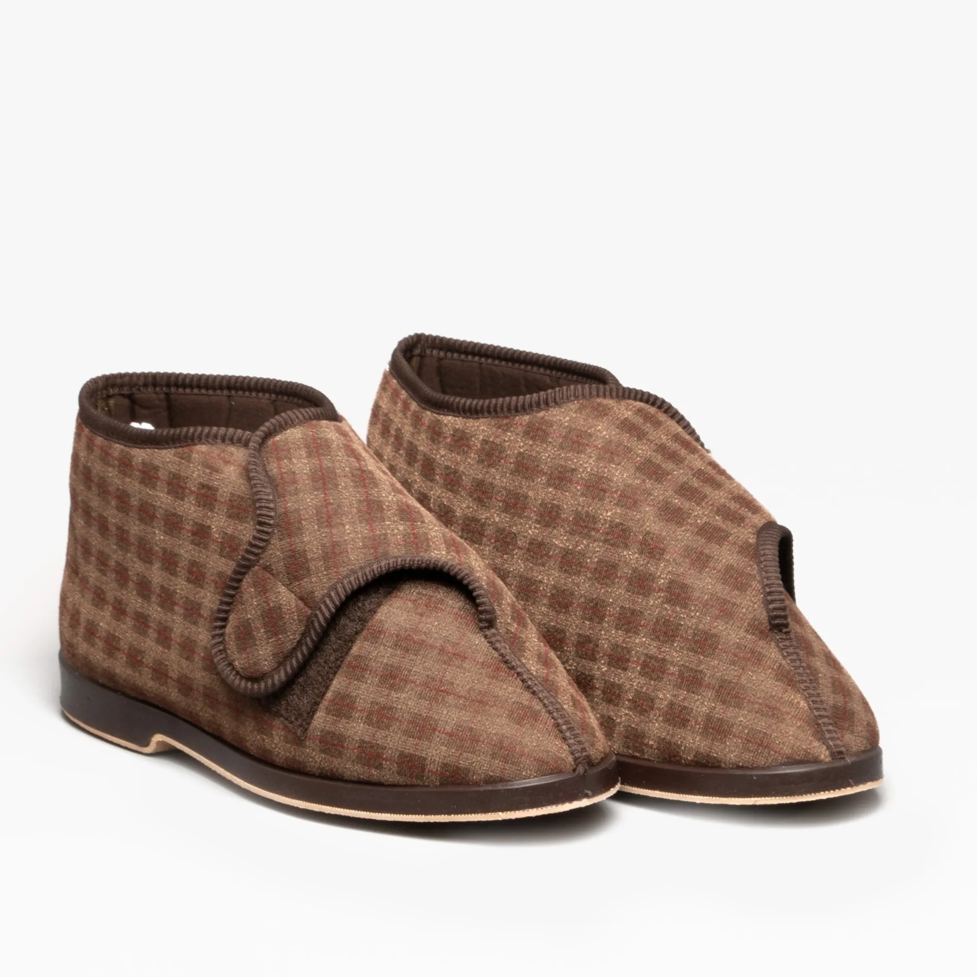 GBS KESWICK Mens Boot Slippers Brown sold by House of Slippers product image thumbnail 2