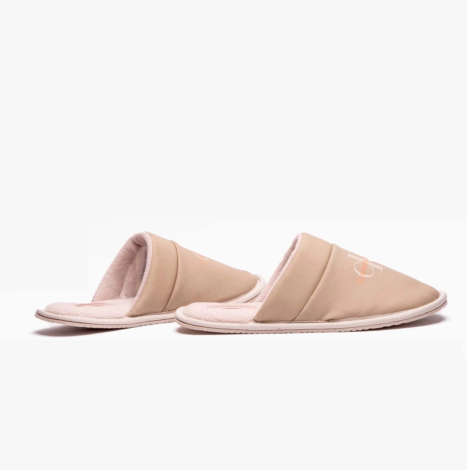 Calvin Klein HOTEL SLIPPER Mens Mules Taupe sold by House of Slippers product image thumbnail 2