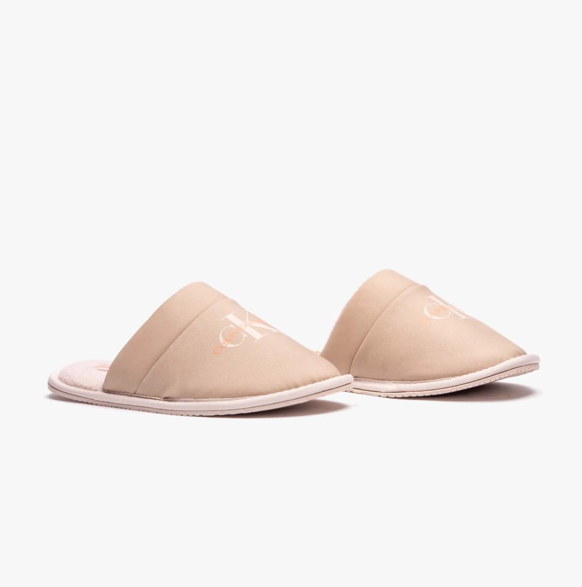 Calvin Klein HOTEL SLIPPER Mens Mules Taupe sold by House of Slippers product image thumbnail 4