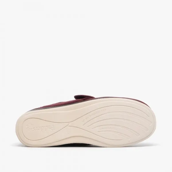 Padders CHARLES Mens Slippers Burgundy sold by House of Slippers product image thumbnail 2