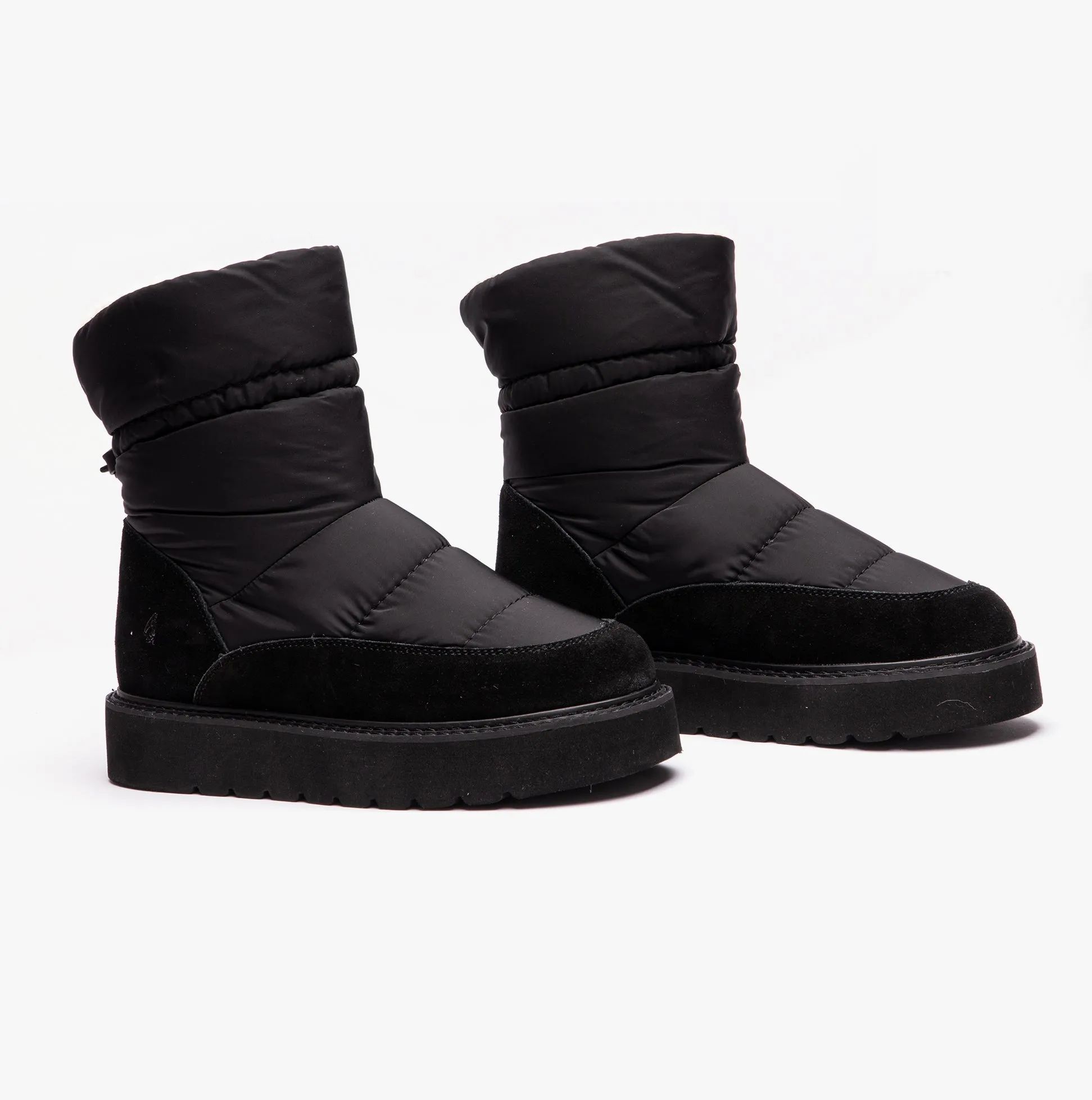 Hush Puppies HUSH PUFFIES Classic Womens Slippers Black sold by House of Slippers product image thumbnail 2