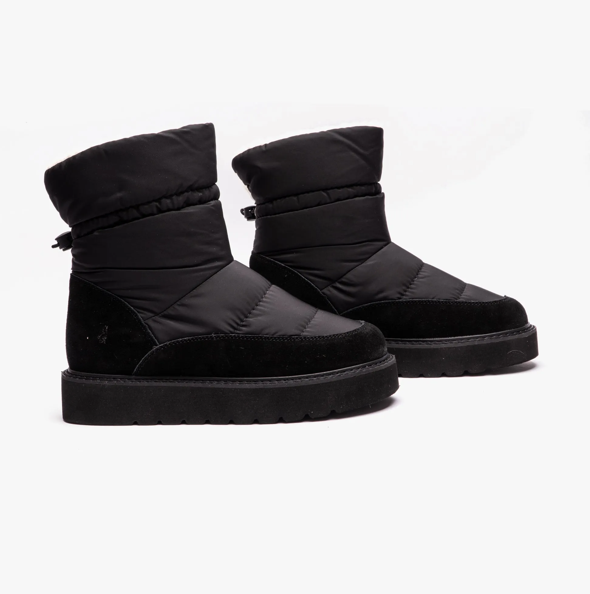 Hush Puppies HUSH PUFFIES Classic Womens Slippers Black sold by House of Slippers product image thumbnail 3