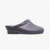 Rohde 2465-84 Womens Slippers Grey/Zebra sold by House of Slippers