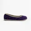 Padders BALLERINA Womens Full Slippers Purple Combi sold by House of Slippers
