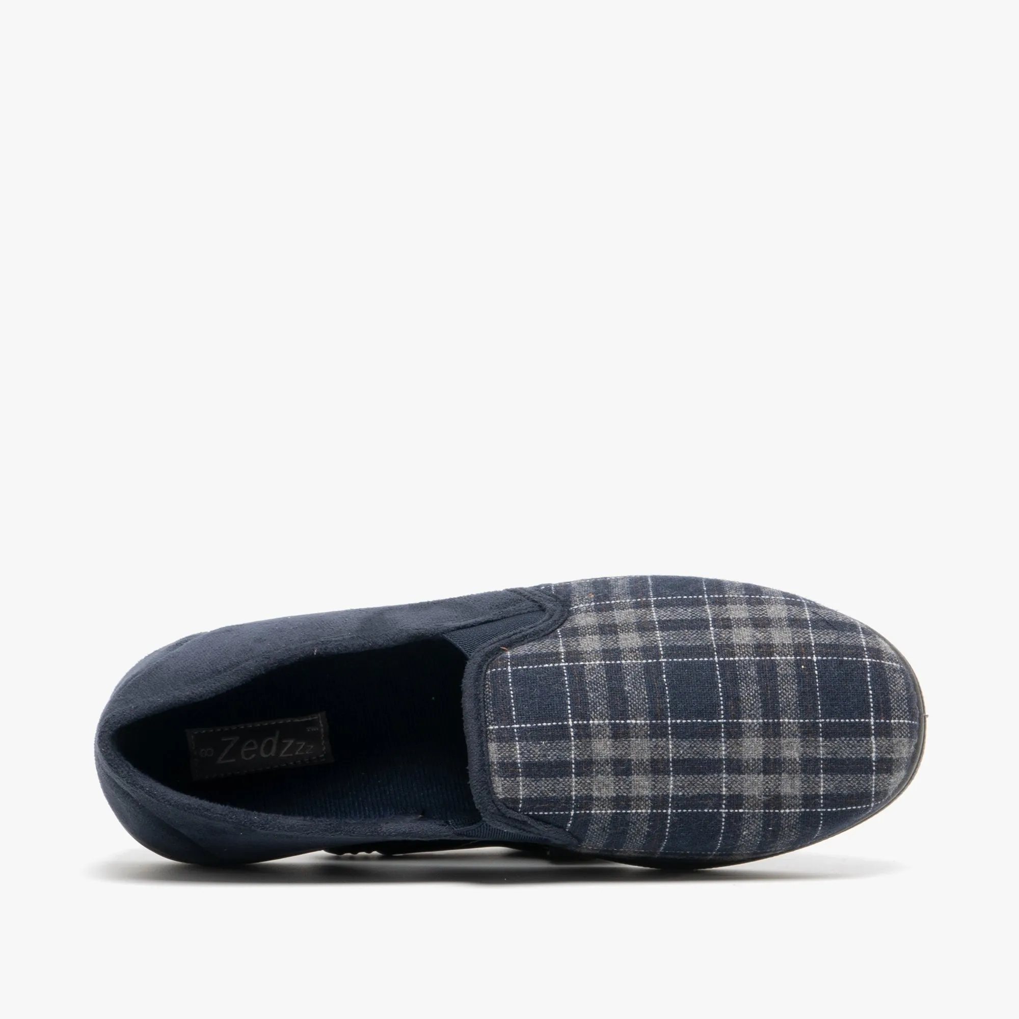 Zedzzz HARLEY Mens Full Slippers Navy sold by House of Slippers product image thumbnail 3