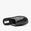 ARCHIE Mens PU Mule Slippers Black sold by House of Slippers
