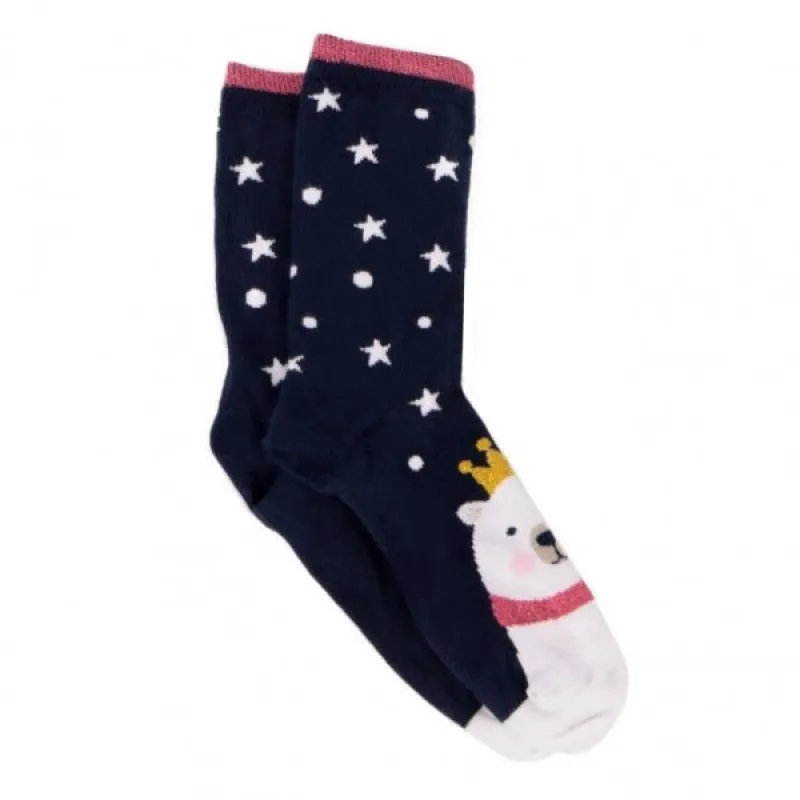 Totes Isotoner NOVELTY ANKLE Womens Socks Polar Bear: One Size sold by House of Slippers