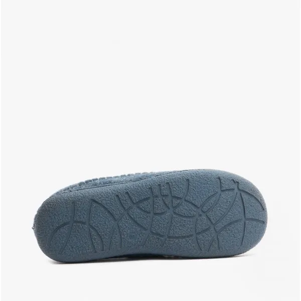 Jo & Joe SLIGO Mens Mule Slippers Navy sold by House of Slippers product image thumbnail 3