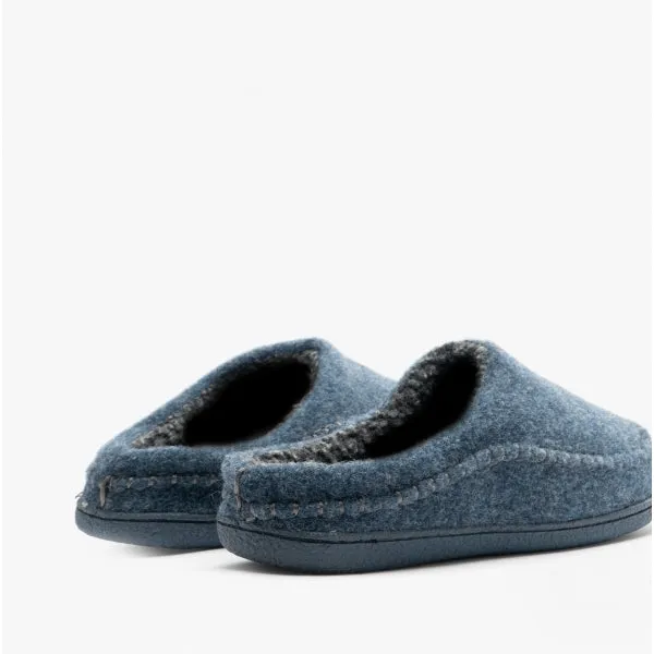 Jo & Joe SLIGO Mens Mule Slippers Navy sold by House of Slippers product image thumbnail 5