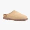 Hush Puppies ASHTON Mens Suede Leather Mule Slippers Tan sold by House of Slippers