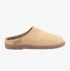 Hush Puppies ASHTON Mens Suede Leather Mule Slippers Tan sold by House of Slippers