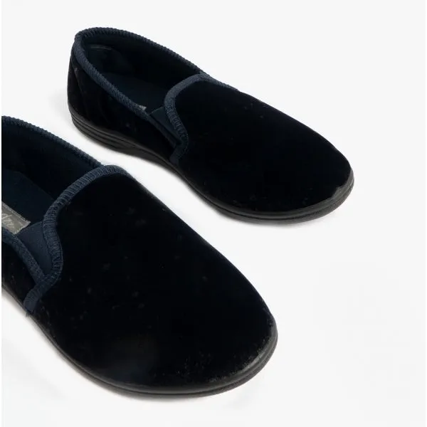 Zedzzz ROSS Mens Full Slippers Navy sold by House of Slippers product image thumbnail 2