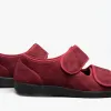 GBS Med BROMPTON Unisex Wide Fit Slippers Burgundy sold by House of Slippers
