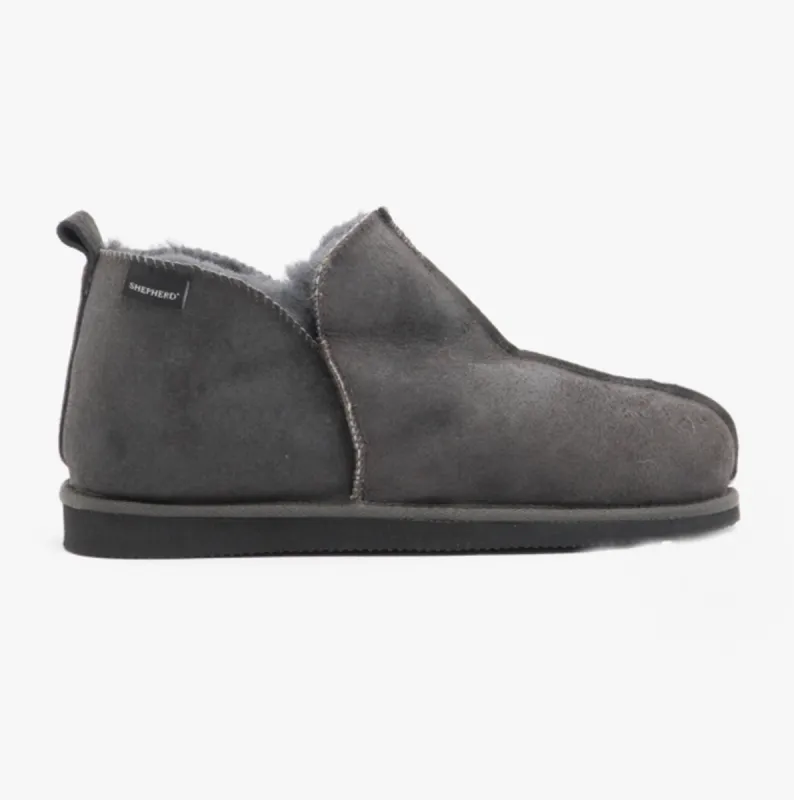 Shepherd ANNIE Womens Sheepskin Slipper Boots Antique/Asphalt sold by House of Slippers