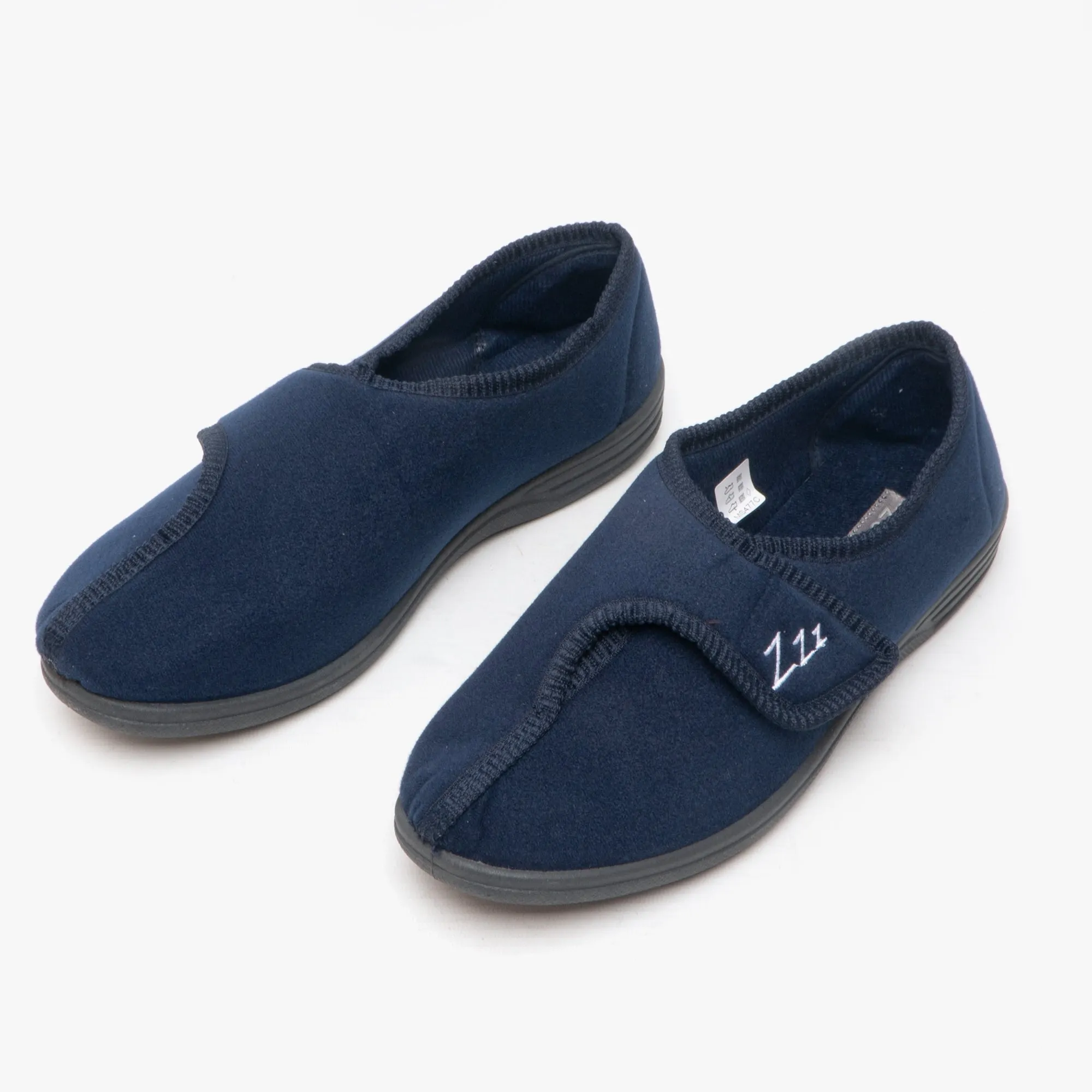 Zedzzz CONNOR Mens Full Slippers Navy sold by House of Slippers product image thumbnail 2