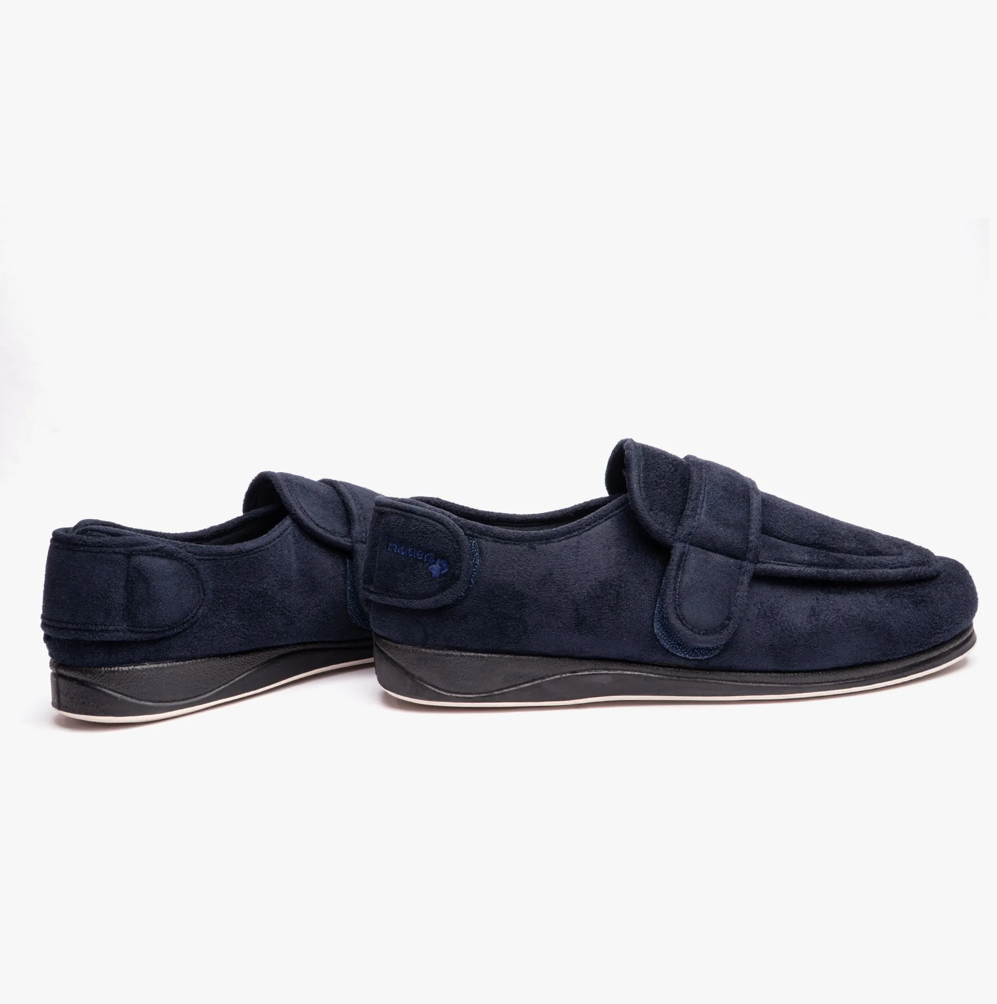 Padders WRAP Mens (G Fit) Easy Access Slippers Navy sold by House of Slippers product image thumbnail 3
