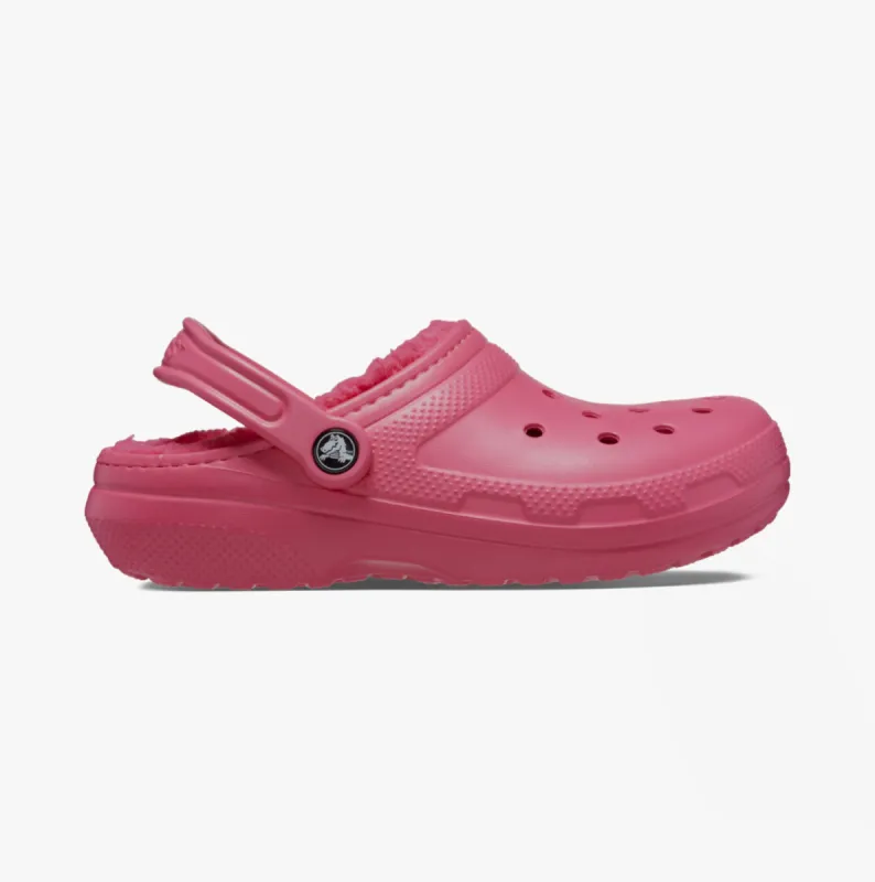 203591-6VZ CLASSIC LINED Unisex Clogs Hyper Pink sold by House of Slippers