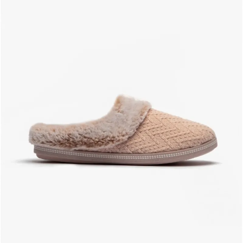 COZY CAMPFIRE HOME ESSENTIAL Ladies Slippers Blush sold by House of Slippers
