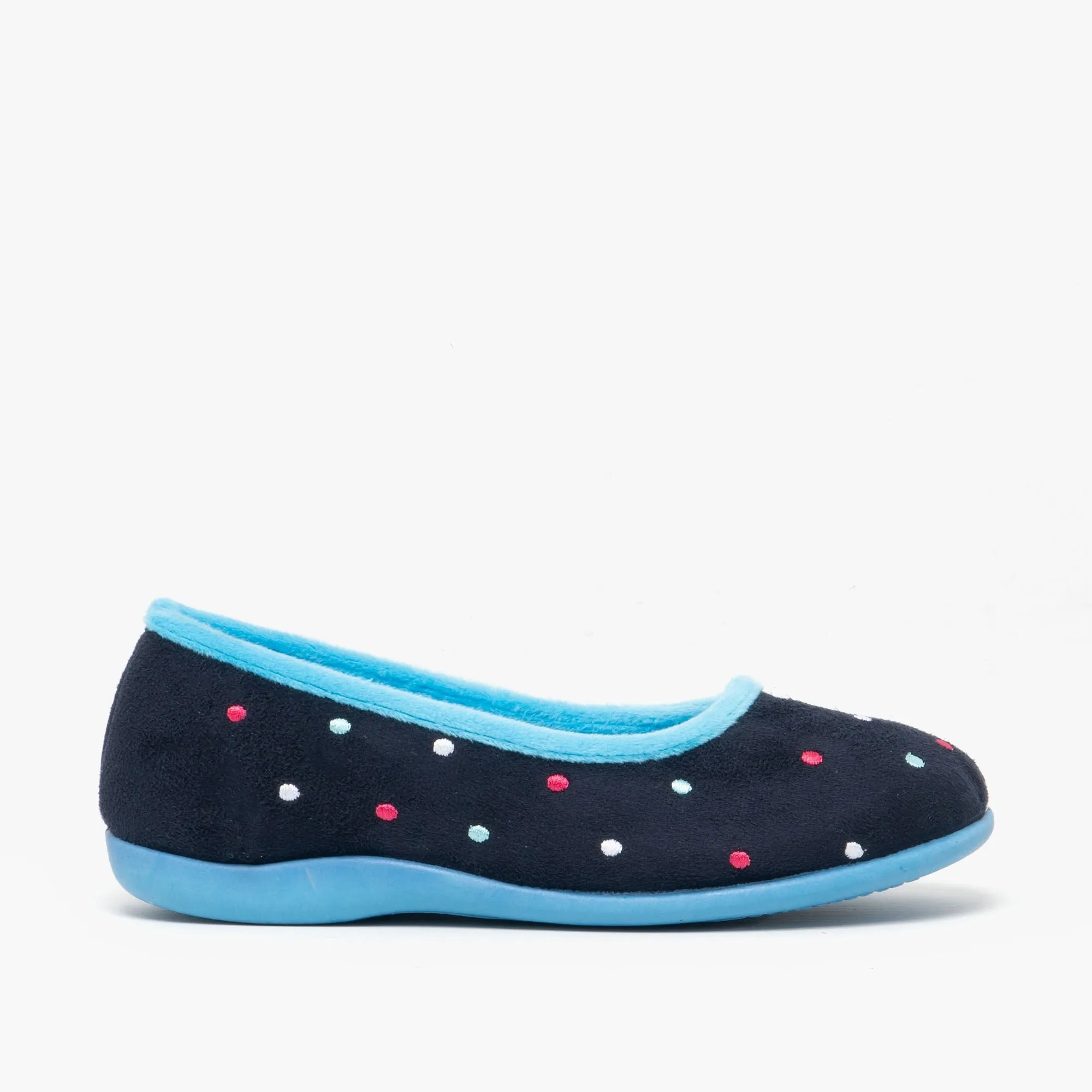 Sleepers ISLA Womens Full Slippers Blue/Turquoise sold by House of Slippers