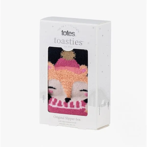 ORIGINAL NOVELTY Ladies Slipper Socks Fox Multi sold by House of Slippers product image thumbnail 3