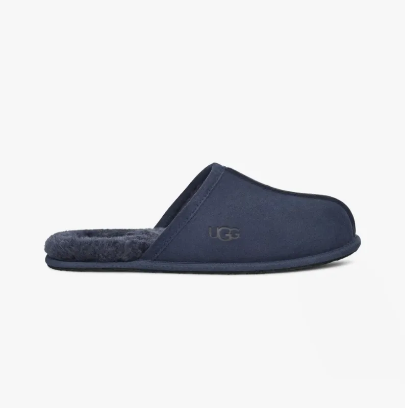 SCUFF Mens Mule Slippers Deep Ocean sold by House of Slippers