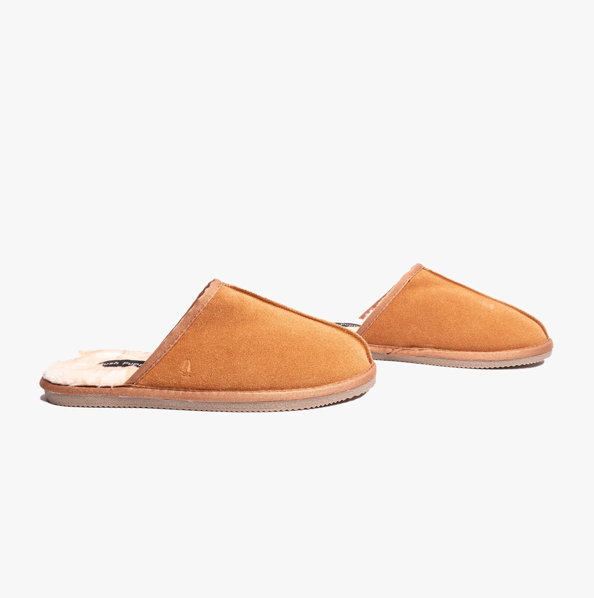 Hush Puppies COADY SLIPPER Classic Mens Slippers Tan sold by House of Slippers product image thumbnail 3