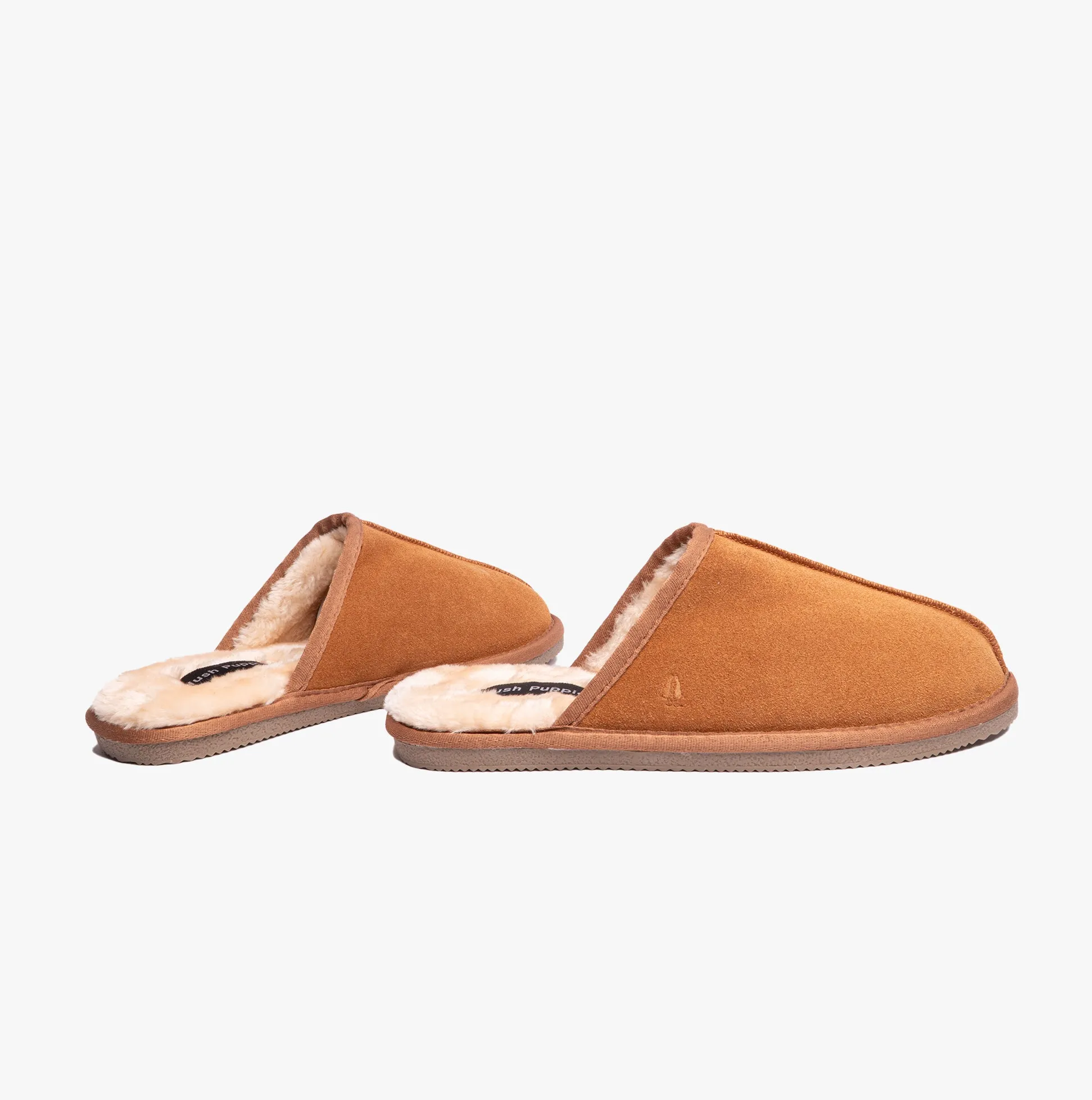 Hush Puppies COADY SLIPPER Classic Mens Slippers Tan sold by House of Slippers product image thumbnail 2