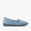 Sleepers NIETA Womens Full Slippers Blueberry sold by House of Slippers