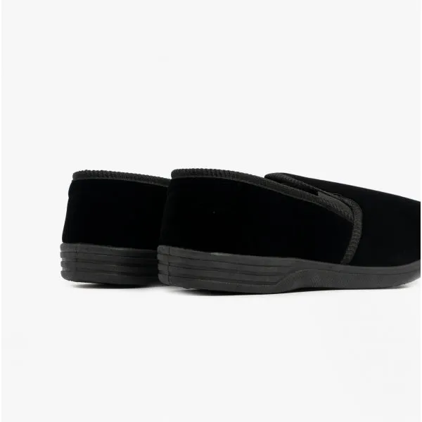 Zedzzz ROSS Mens Full Slippers Black sold by House of Slippers product image thumbnail 5