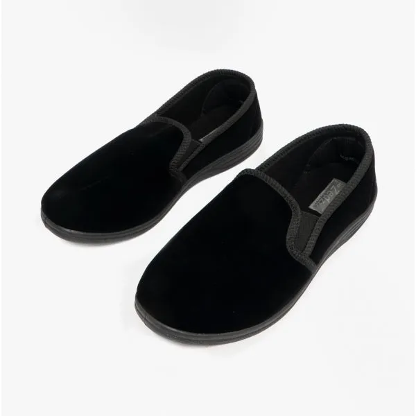 Zedzzz ROSS Mens Full Slippers Black sold by House of Slippers product image thumbnail 2