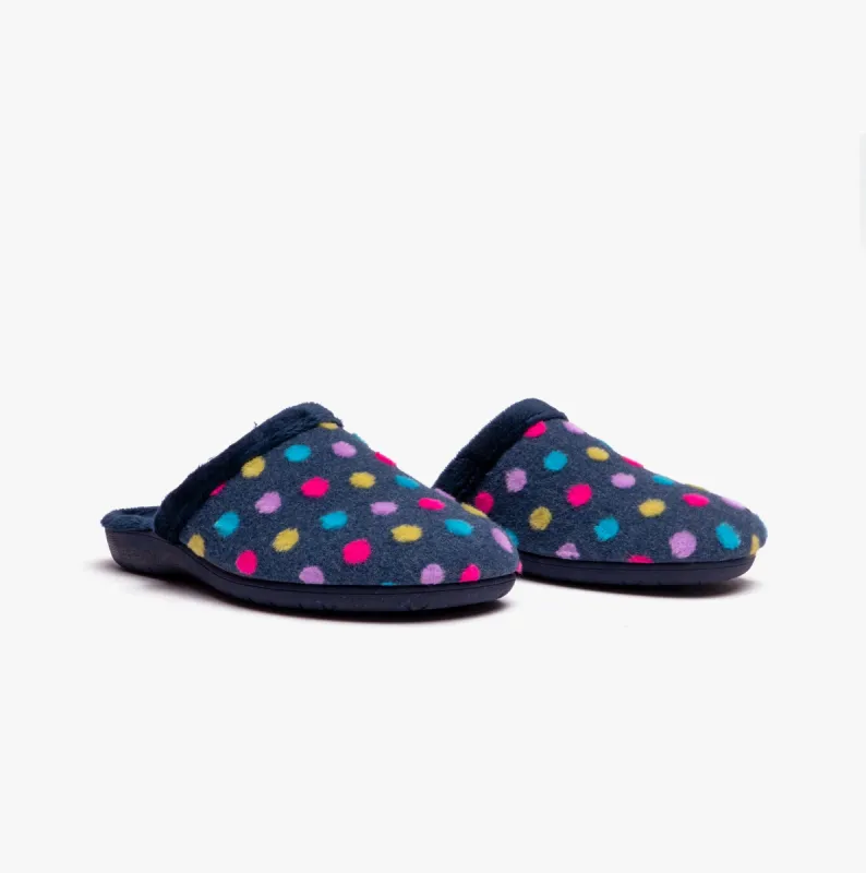 BERLIE Womens Slippers Blue sold by House of Slippers