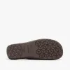 136 (DUBLIN) Mens Leather Mule Slippers Black sold by House of Slippers