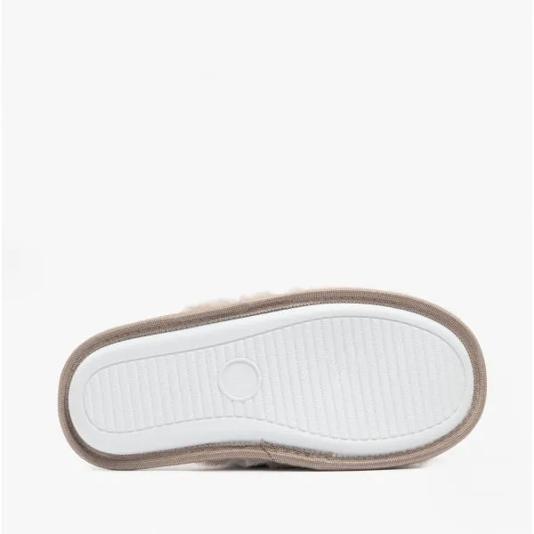 Jo & Joe BEAU Womens Mule Slippers Grey sold by House of Slippers product image thumbnail 5