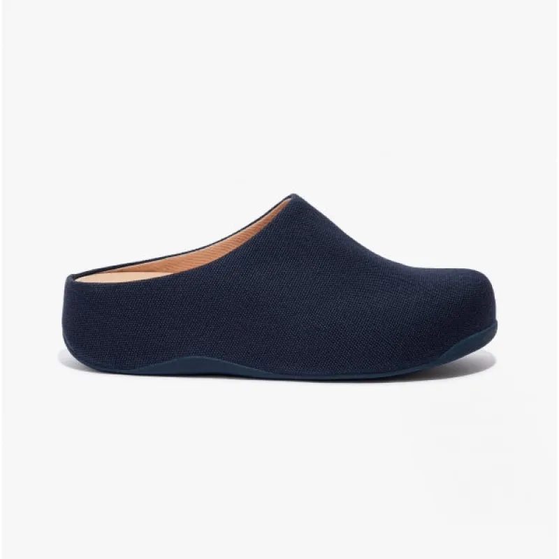 SHUV Womens Canvas Clogs Midnight Navy made by House of Slippers