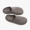 Haflinger SOFT Womens Wool Slippers Anthracite sold by House of Slippers