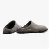 Haflinger SOFT Womens Wool Slippers Anthracite sold by House of Slippers