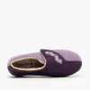 Padders HUG Womens (EE Fit) Touch Fasten Slippers Purple/Lavender sold by House of Slippers