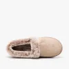 COZY CAMPFIRE-TEAM TOASTY Ladies Full Slippers Dark Taupe sold by House of Slippers