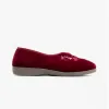 Sleepers DOLLEY Womens Full Slippers Wine sold by House of Slippers