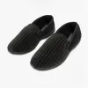 Zedzzz RICHARD Mens Full Slippers Black sold by House of Slippers