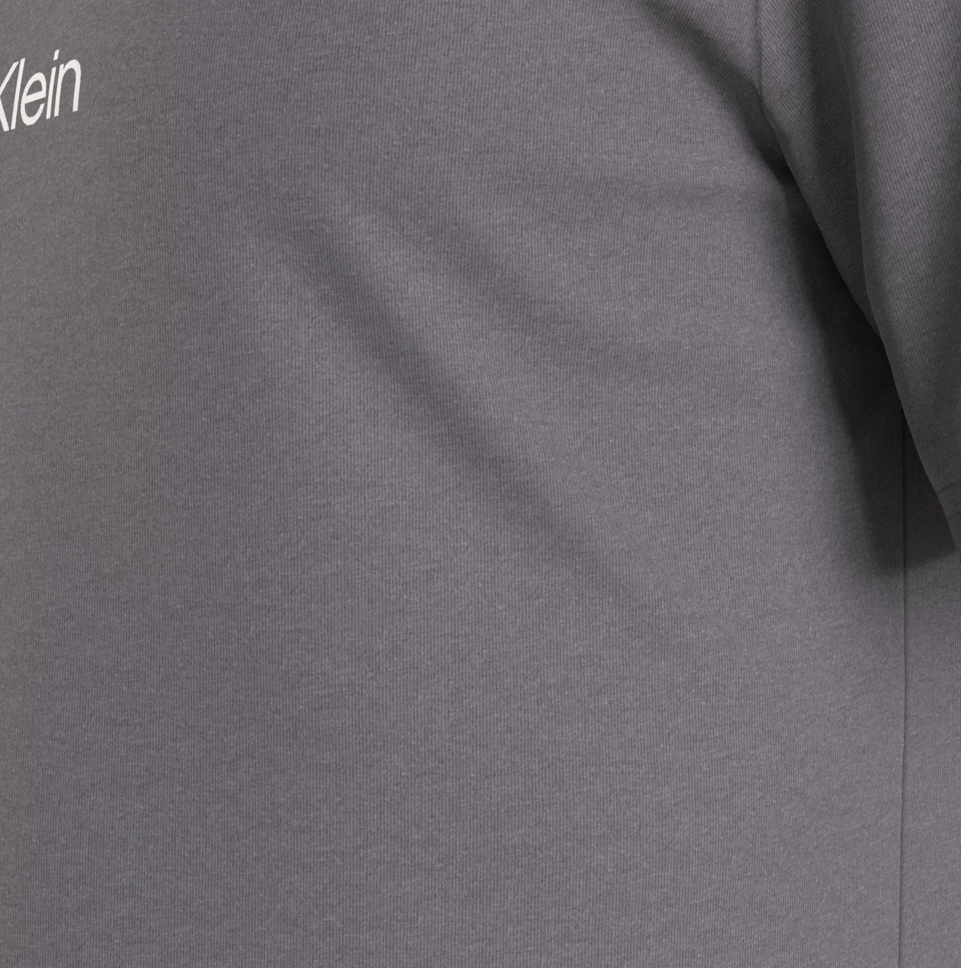 Calvin Klein MODERN STRUCTURE Mens Crew Neck T-Shirt Grey sold by House of Slippers product image thumbnail 4