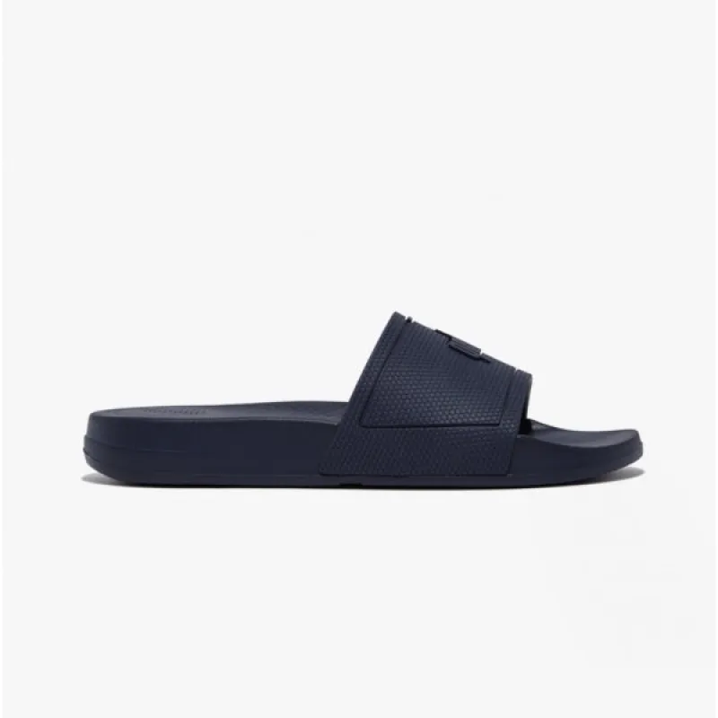 iQUSHION SLIDES Womens Rubber Sliders Midnight Navy sold by House of Slippers