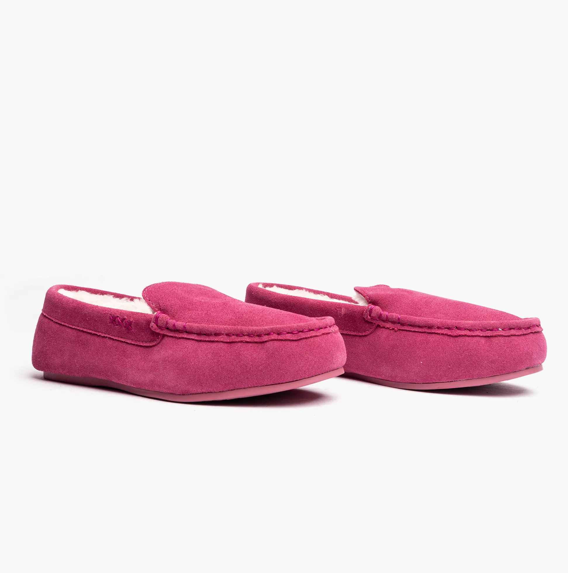 Hush Puppies ANNIE MOCCASIN Classic Womens Slippers Pink sold by House of Slippers product image thumbnail 2