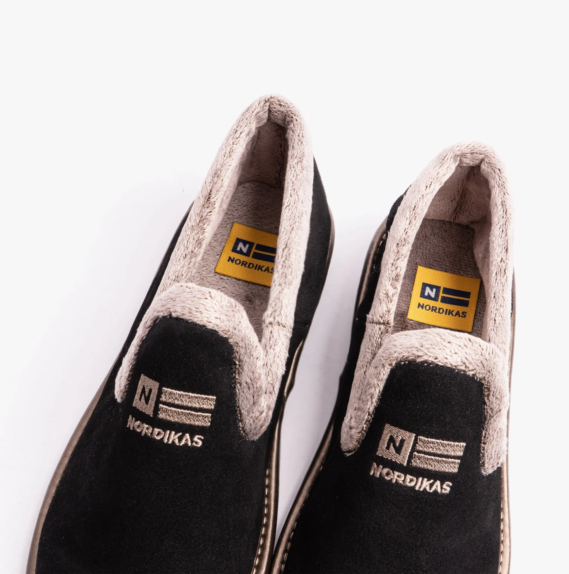 AFELPADO NEGRO Womens Full Slipper Black sold by House of Slippers product image thumbnail 5