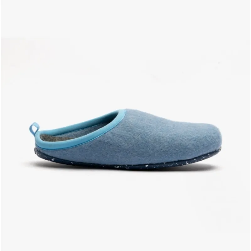WABI Ladies Mule Slippers Pastel Blue sold by House of Slippers