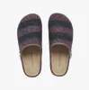 Bedroom Athletics CHARLOTTE Womens Slipper Clogs Denim/Pink Stripe sold by House of Slippers