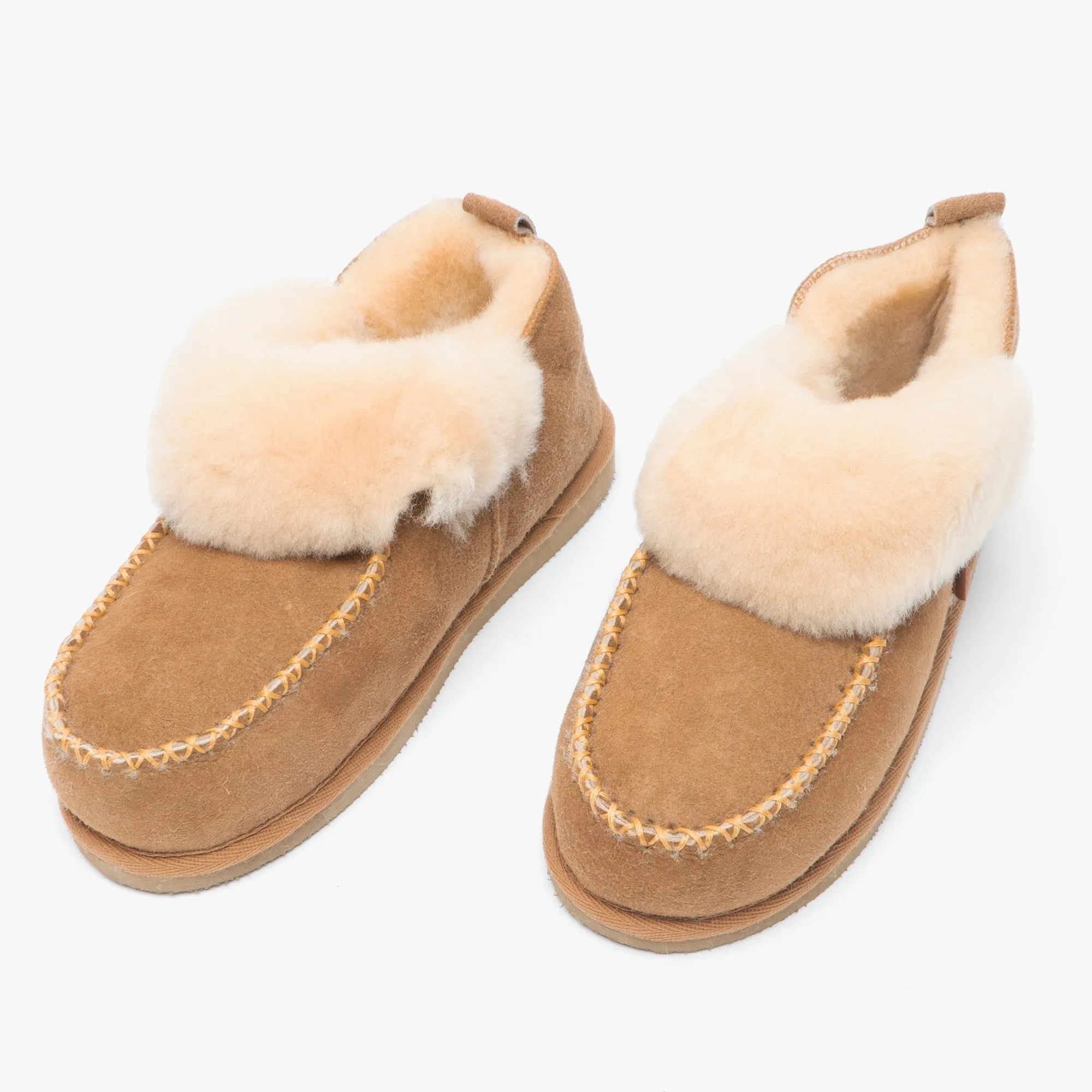 Shepherd ALBINA Womens Sheepskin Slipper Boots Chestnut sold by House of Slippers product image thumbnail 2